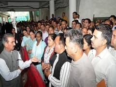 
      
      Gram Rojgar Sevak Sangh delegation meets Himachal CM  
      
      
