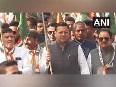 
      
      Uttarakhand CM Dhami leads Tiranga Yatra in Haldwani
      
      