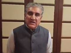 
      
      Pakistan: PTI leader Shah Mahmood Qureshi hospitalised 
      
      