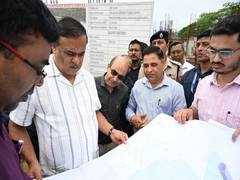 
      
      Assam: CM takes stock of progress of cricket stadium
      
      