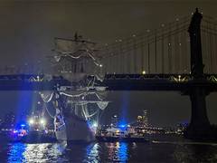 
      
      US: 2 dead, 19 injured after ship crashes into Brooklyn Bridge
      
      