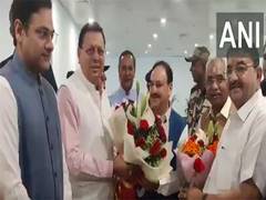 
      
      Uttarakhand CM Dhami welcomes Union Minister JP Nadda 
      
      