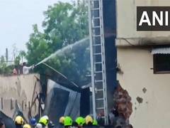 
      
      Maharashtra: Fire breaks out at factory in Solapur
      
      