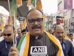 
      
      Uttar Pradesh Dy CM Brajesh Pathak participates in Tiranga Yatra 
      
      