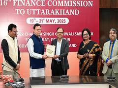 
      
      Uttarakhand CM highlights state’s financial needs 
      
      