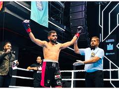 
      
      India's Faizan Anwar beats Ghana’s Kpakpo in main event
      
      