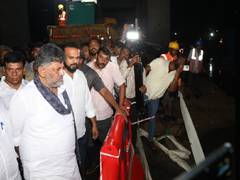 
      
      Flooding issue resolved in 70% identified areas: DK Shivakumar 
      
      