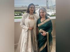 
      
      Sharmila Tagore, Simi Garewal at Cannes 2025
      
      