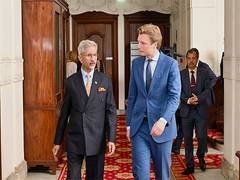 
      
      EAM Jaishankar, Netherlands Defence Minister hold talks
      
      