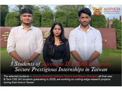 
      
      In A Glorious Moment, 3 Students of Ajeenkya D Y Patil University
      
      