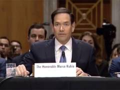 
      
      Marco Rubio targets China for 
