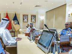 
      
      Hamdan bin Mohammed chairs Defence Council meeting
      
      