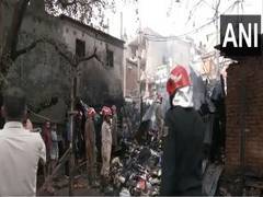 
      
      Delhi: Fire breaks out at market in Delhi 
      
      