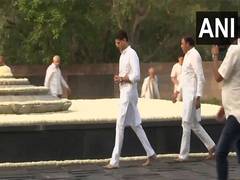
      
      Sachin Pilot pays tribute to former PM Rajiv Gandhi
      
      