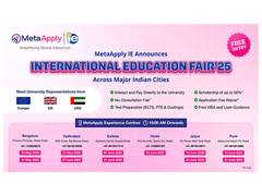 
      
      MetaApply IE is set to host International Education Fair 2025 
      
      