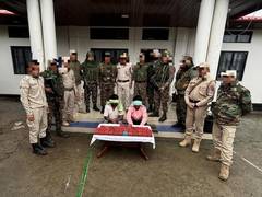 
      
      Brown sugar, areca nut seized in Assam Rifles-led ops
      
      