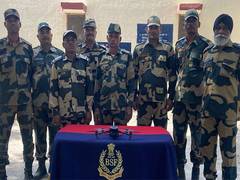 
      
      Punjab: BSF recovers 2 drones on Firozpur border
      
      