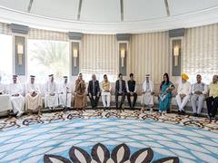 
      
      Shinde-led all-party delegation meets UAE Minister
      
      