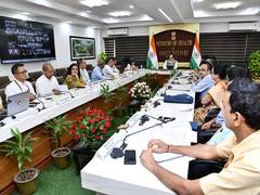 
      
      Union Minister JP Nadda chairs ‘Kayakalp Manthan’ 
      
      
