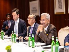 
      
      Berlin:EAM Jaishankar interacts with members of German Parliament
      
      