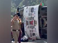 
      
      Uttarakhand: 41-passenger loaded bus overturns at Gangotri Highwa
      
      