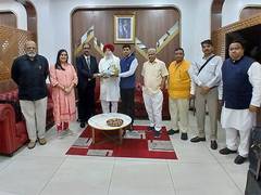 Shiv Sena MP Shrikant Shinde-led delegation arrives in Congo