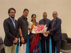 
      
      All-party delegation led by NCP MP Supriya Sule arrives in Qatar
      
      