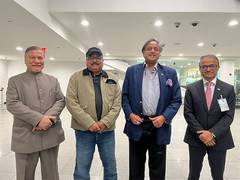 
      
      All-party delegation led by Congress MP Tharoor lands in US
      
      
