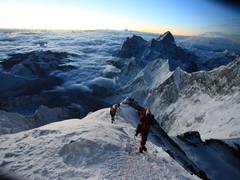
      
      Joint National Mountaineering team scales Mount Everest
      
      