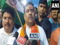 
      
      West Bengal LoP Suvendu Adhikari participates in Tiranga Yatra
      
      