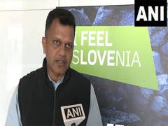 
      
      BJP MP Capt. Brijesh Chowta speaks in Slovenia 
      
      