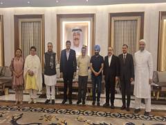 
      
      All-party delegation led by BJP MP Panda arrives in Kuwait
      
      