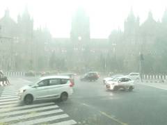 
      
      Heavy rain lashes Mumbai; IMD forecasts more showers
      
      