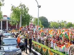 
      
      PM Modi expresses gratitude to Vadodara after roadshow
      
      