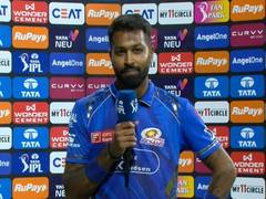 
      
      Hardik Pandya reflects on Mumbai's defeat against PBKS 
      
      