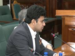 
      
      Surya presented facts about Pakistan in his remarks.
      
      