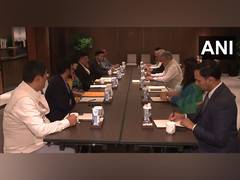 
      
      Sanjay Jha led delegation meets envoy Shilpak Ambule in Singapore
      
      