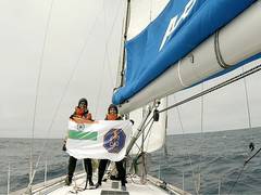 
      
      India to welcome Navika Sagar Parikrama II crew 
      
      