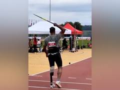 
      
      Sumit Antil strikes gold in Men's Javelin F64 category
      
      