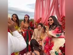 
      
      Alia Bhatt’s fusion lehenga look at friend’s wedding goes viral 
      
      