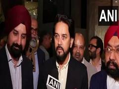 BJP' Anurag Thakur speaks in Johannesburg 