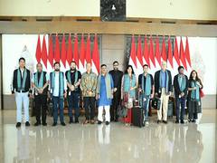 
      
      Sanjay Kumar Jha-led delegation arrives in Jakarta
      
      