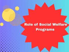 
      
      Role of Various Welfare Programs 
      
      