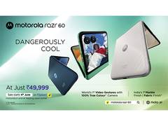 
      
      Motorola Unveils razr 60 – World’s First Flip 
      
      