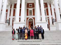 
      
      All-party delegation holds talks with South Africa MPs
      
      