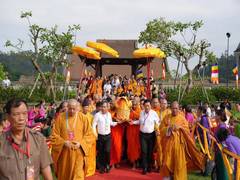 
      
      Arrival of holy relics of Lord Buddha in Vietnam
      
      