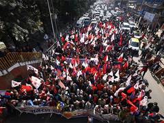 
      
      Kathmandu braces for opposing rallies as ruling UML and Royalists
      
      