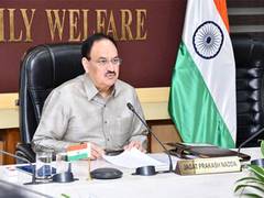
      
      JP Nadda chairs high-level meet with 8 States/UTs to review...
      
      
