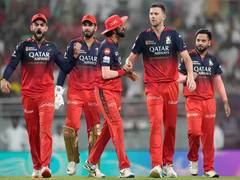 
      
      IPL 2025: Fiery RCB bundle out PBKS for 101 in Qualifier One
      
      