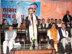 
      
      Himachal CM interacts with villagers in Kullu's Banjar area
      
      